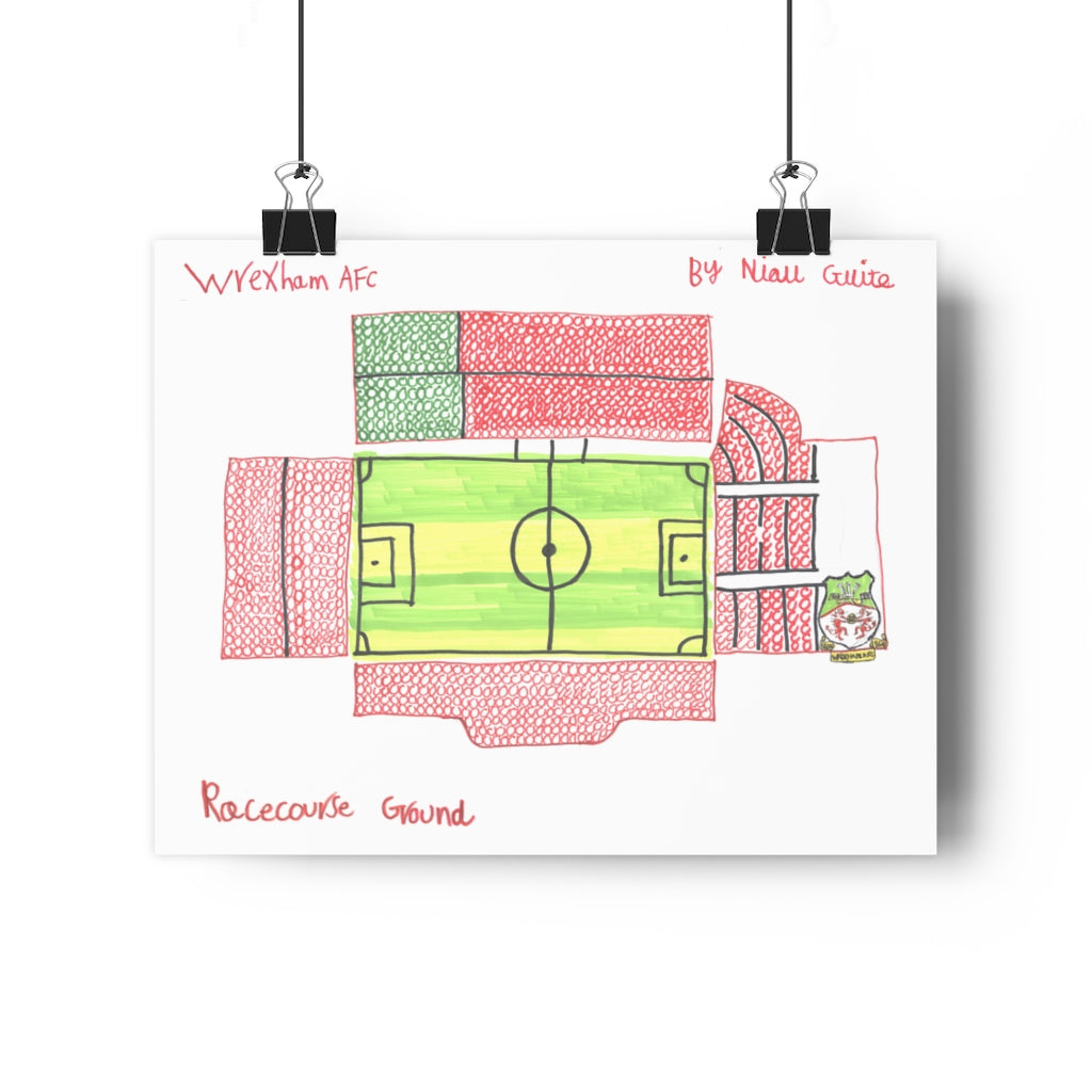 AFC Wrexham - Racecourse Ground U2013 Ballpark Blueprints