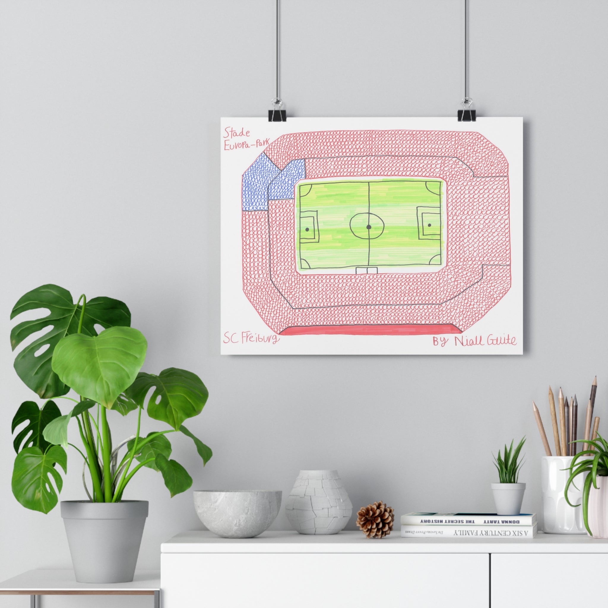 SC Freiburg - Stade Europa Park - Print