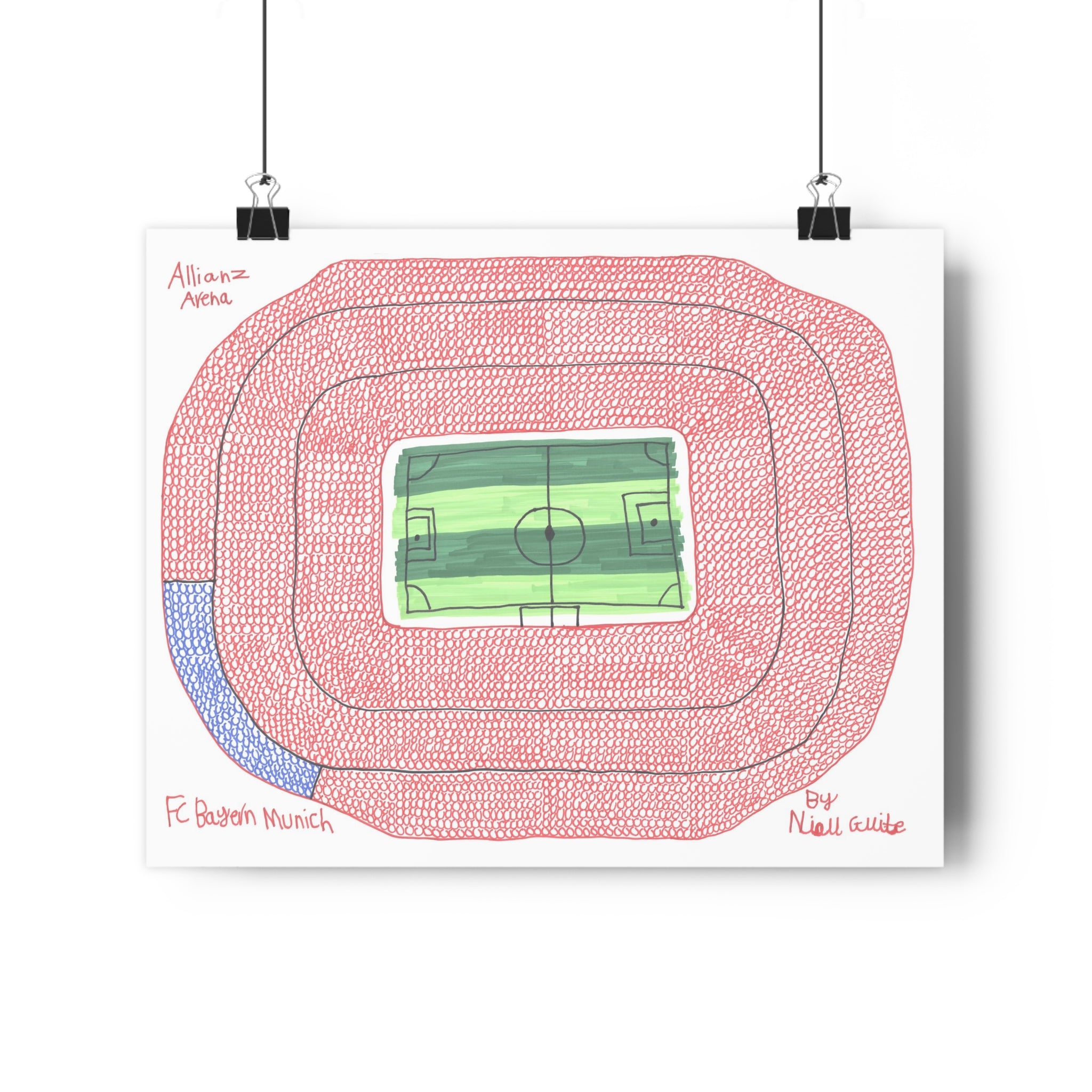 FC Bayern Munich - Allianz Arena - Print