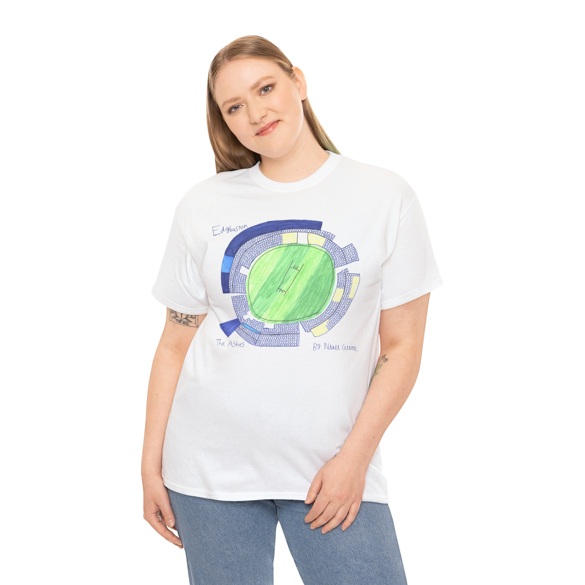 Edgbaston Cricket Ground - Unisex Cotton T-Shirt