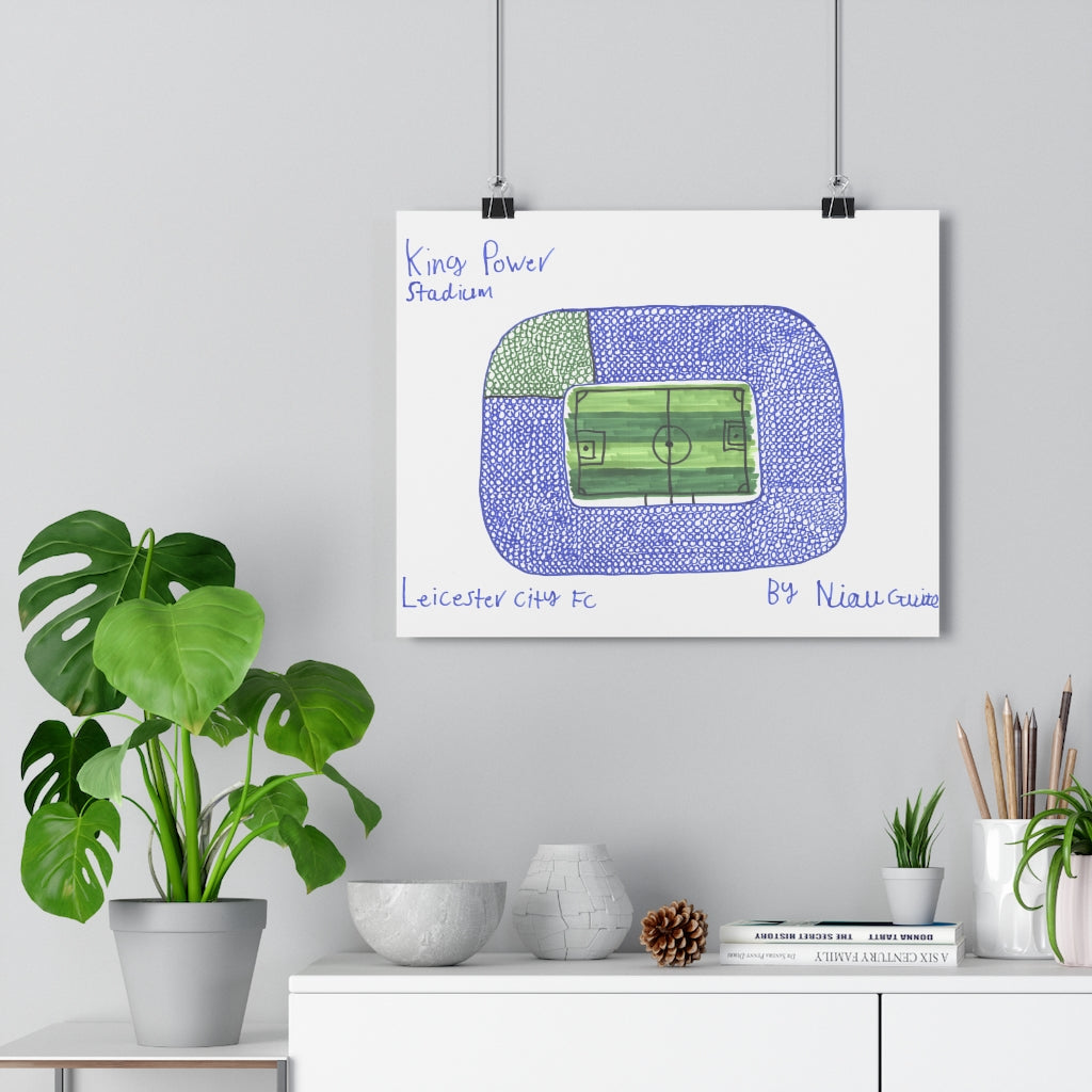 Leicester City - King Power Stadium - Print
