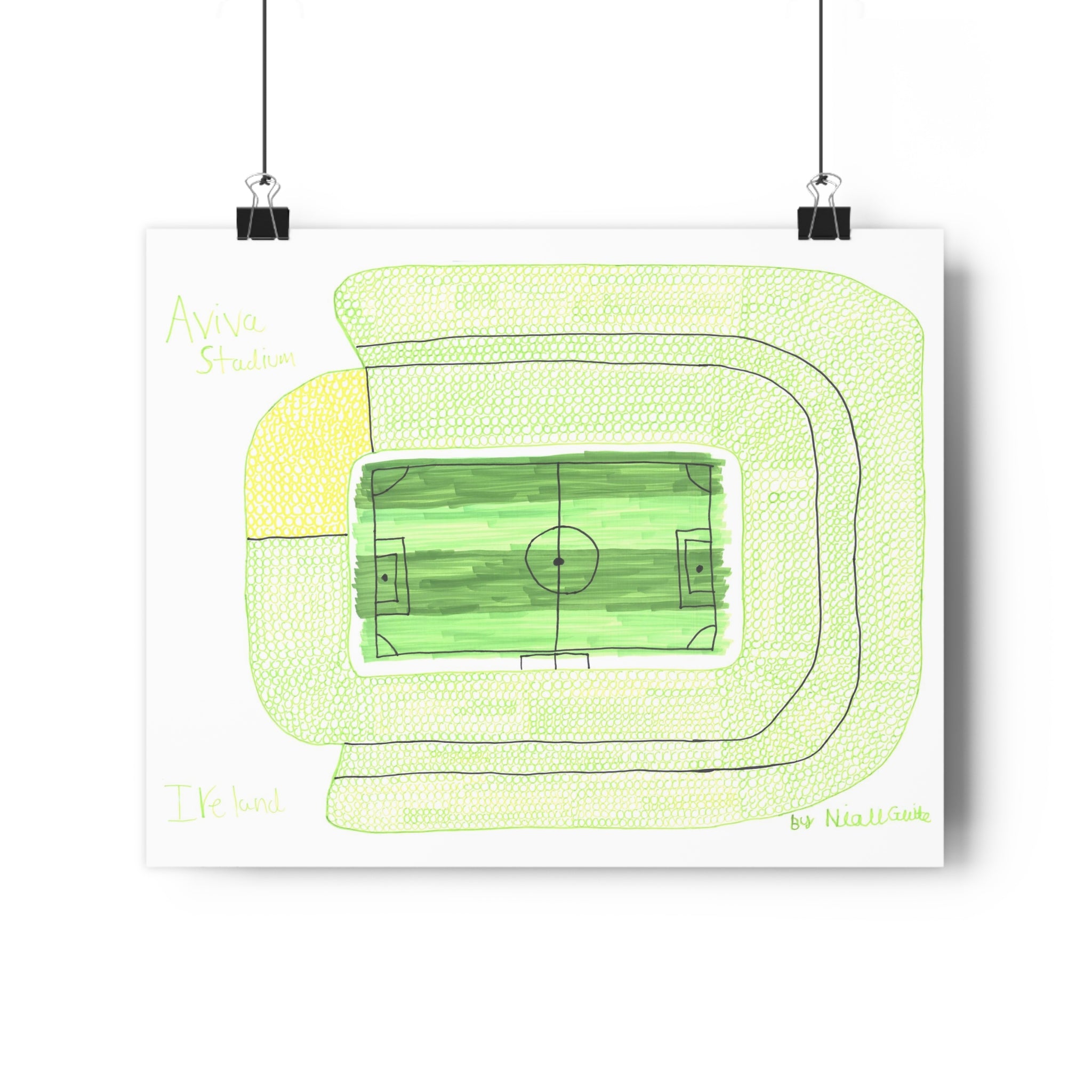 Ireland - Aviva Stadium - Print