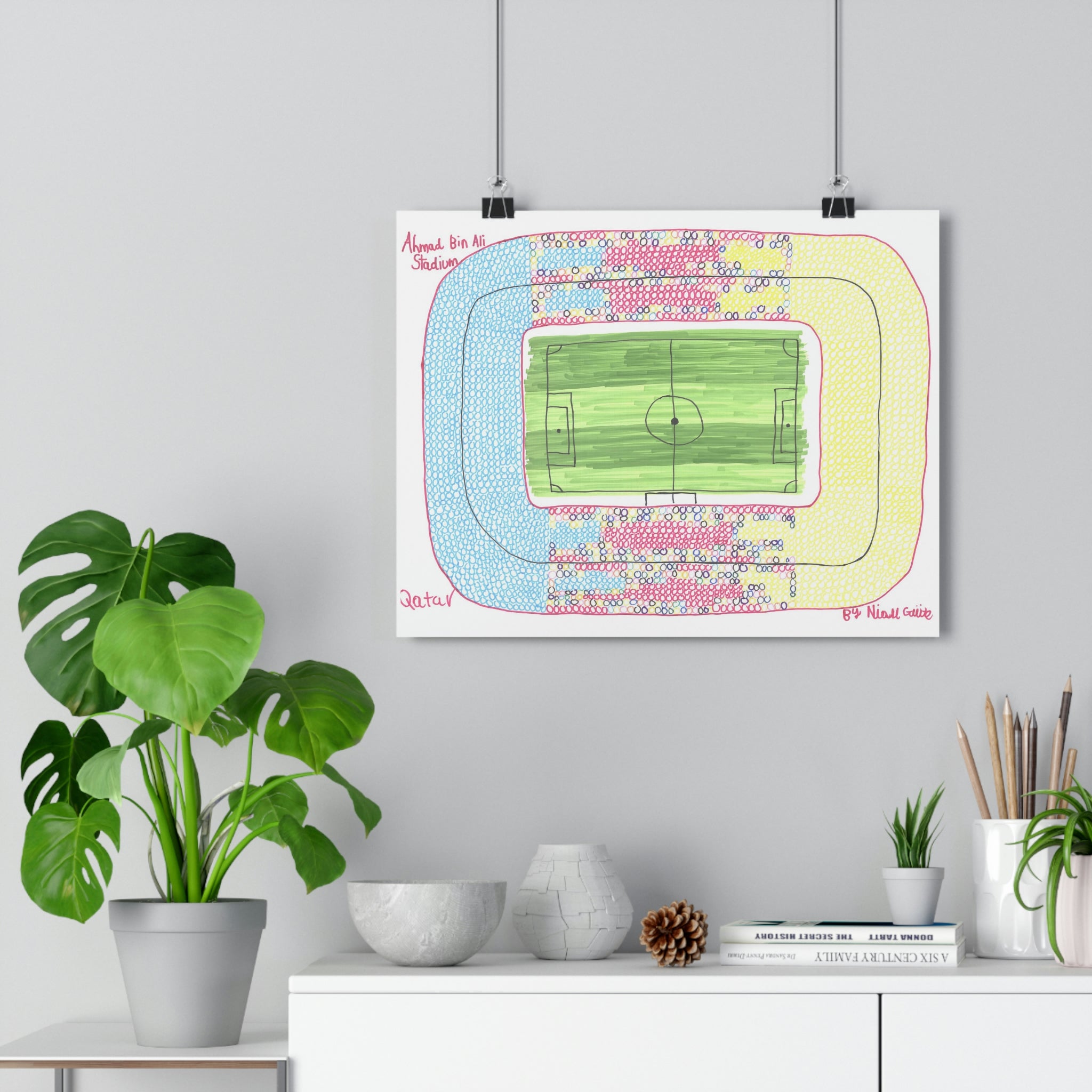 Ahmad Bin Ali Stadium - 2022 World Cup Special - Print