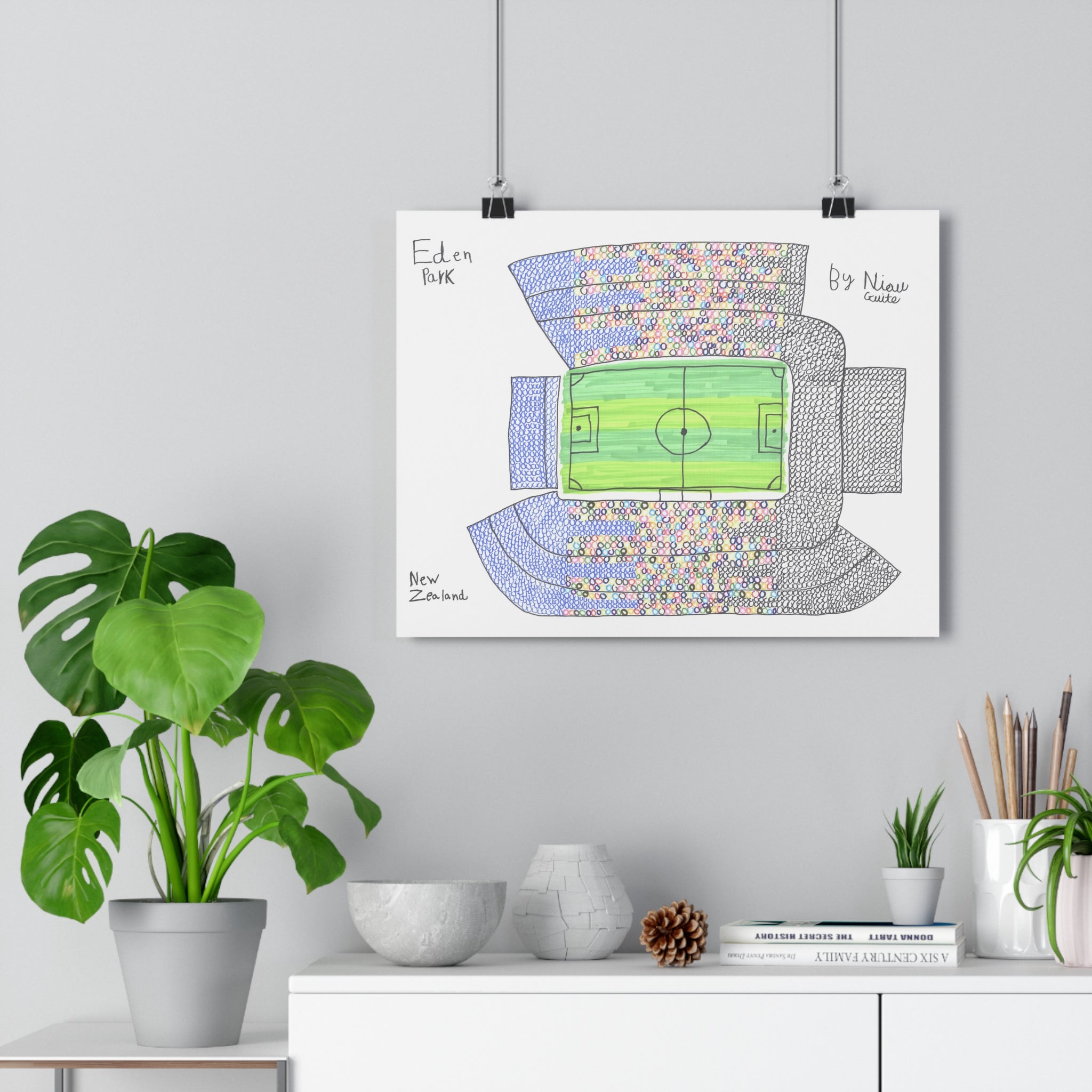 Eden Park Stadium - New Zealand - 2023 Women's World Cup Special - Print