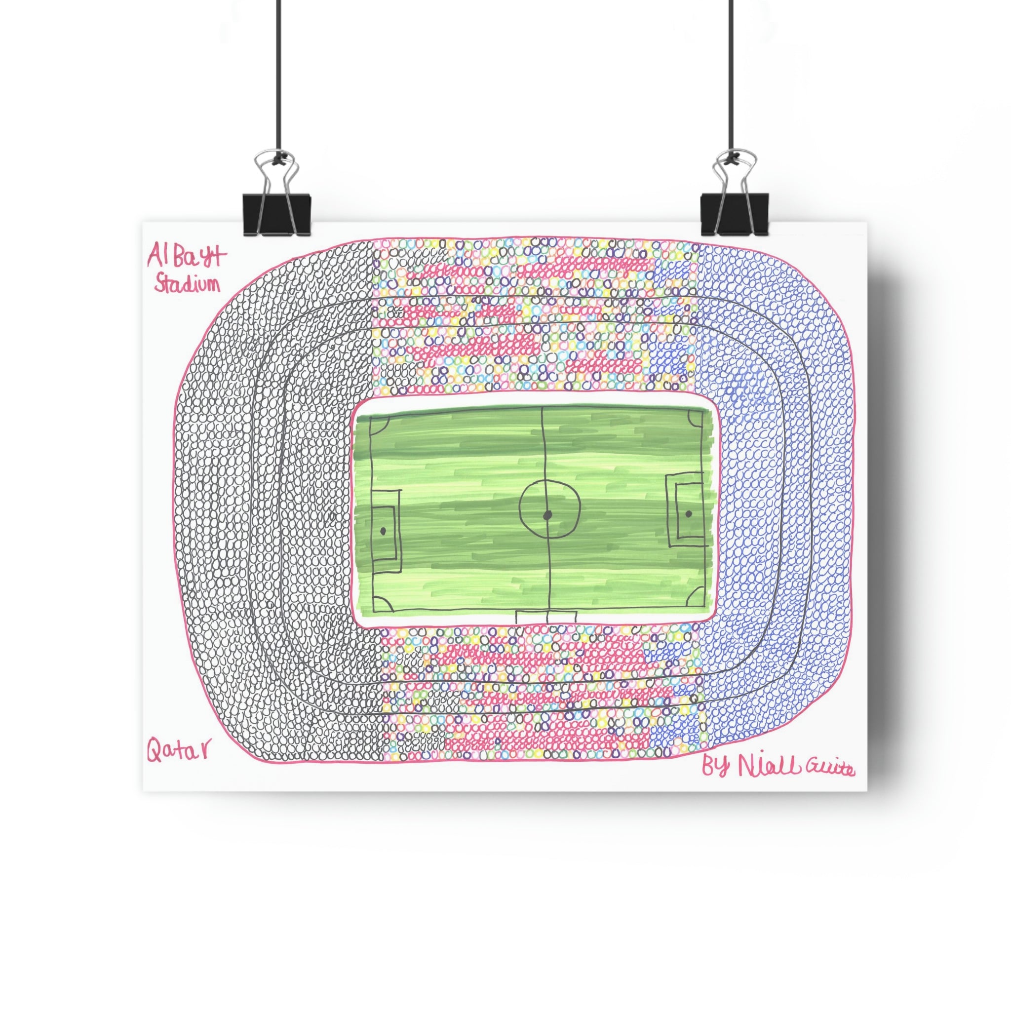 Al Bayt Stadium - 2022 World Cup Special - Print