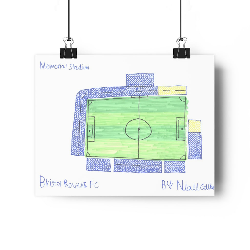 Bristol Rovers - Memorial Stadium - Print