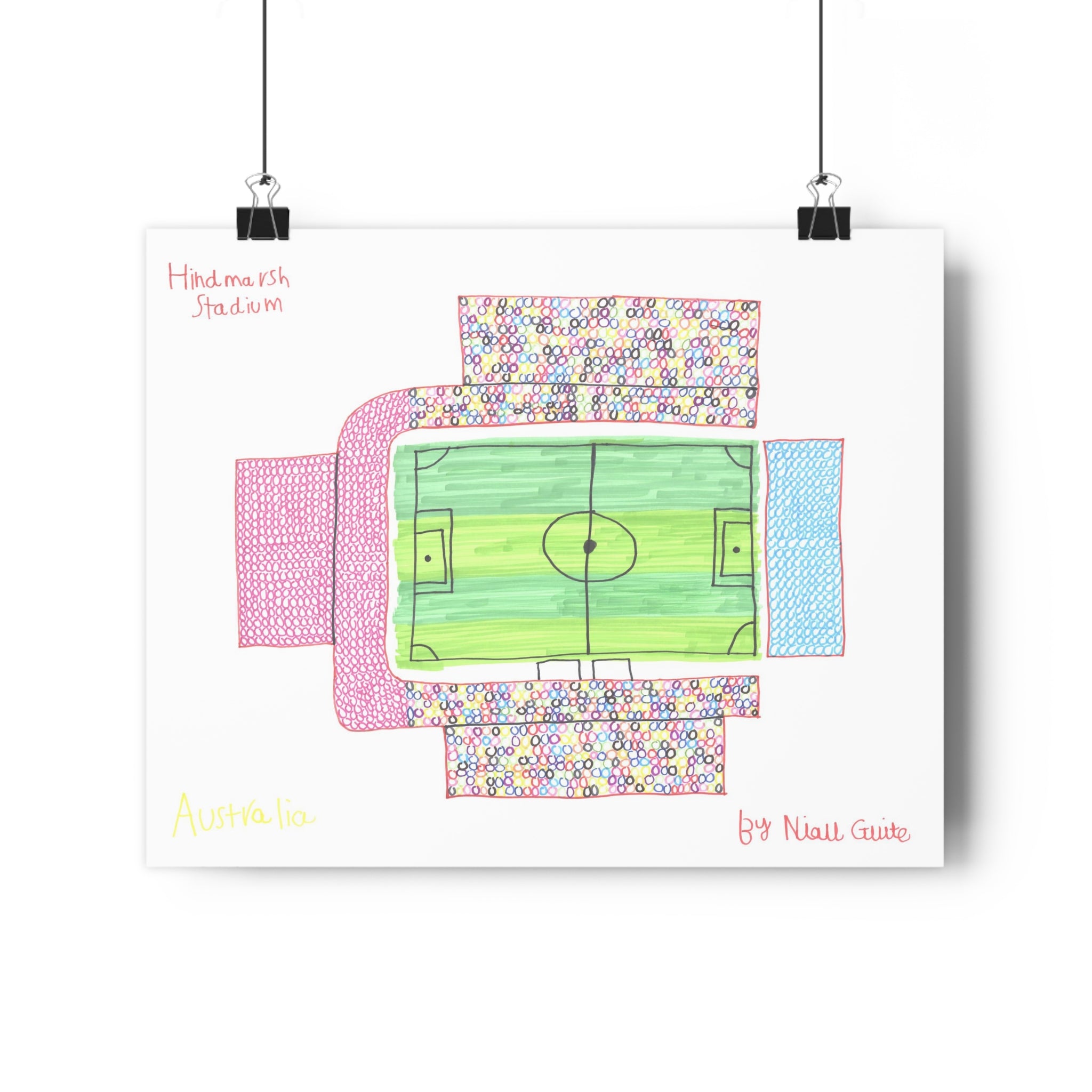 Hindmarsh Stadium - Australia - 2023 Women's World Cup Special - Print