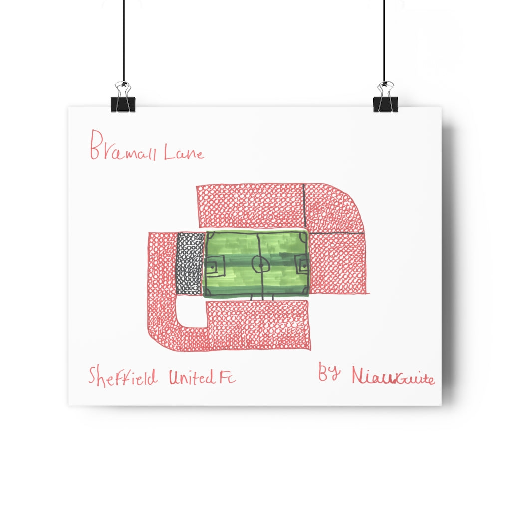 Sheffield United - Bramall Lane - Print