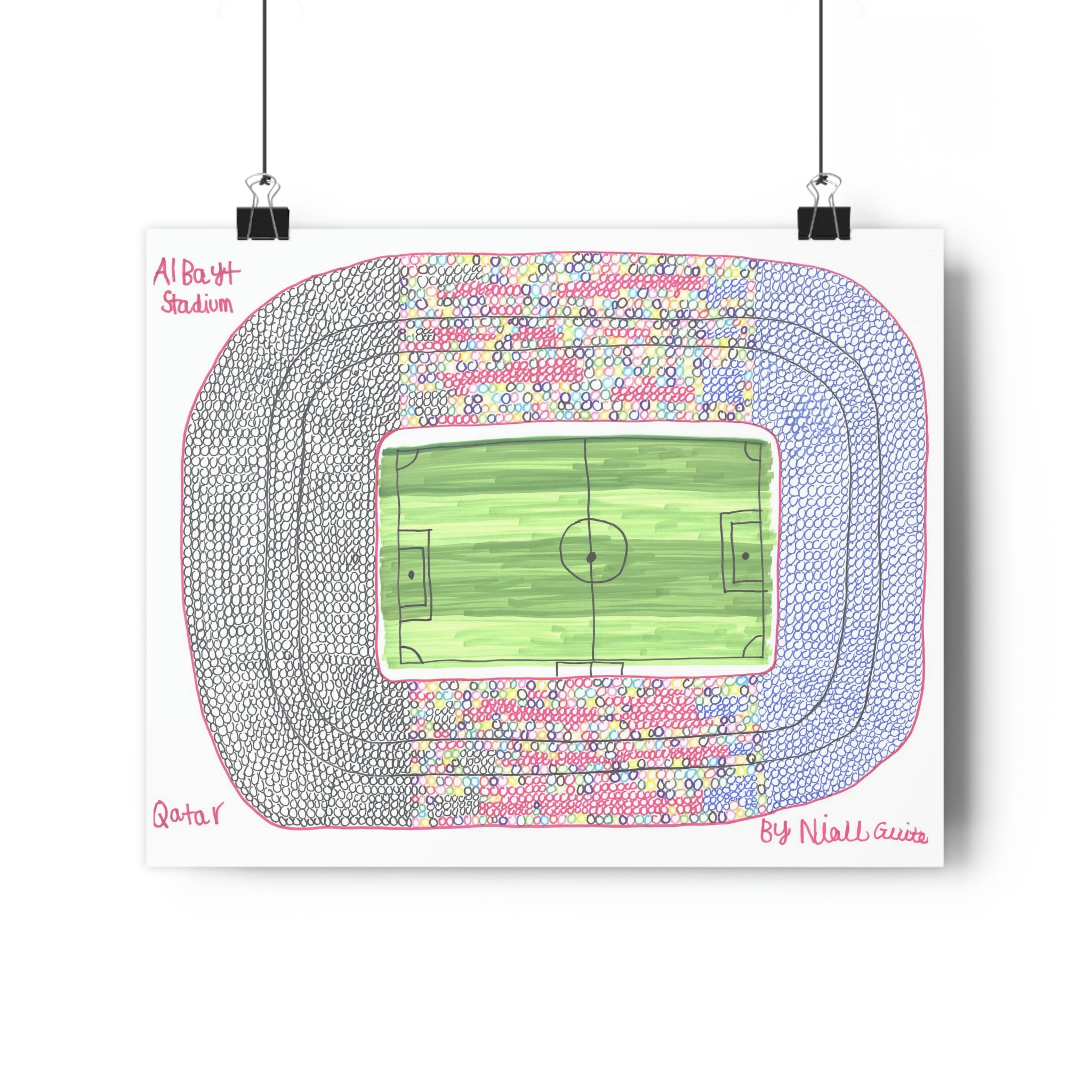Al Bayt Stadium - 2022 World Cup Special - Print