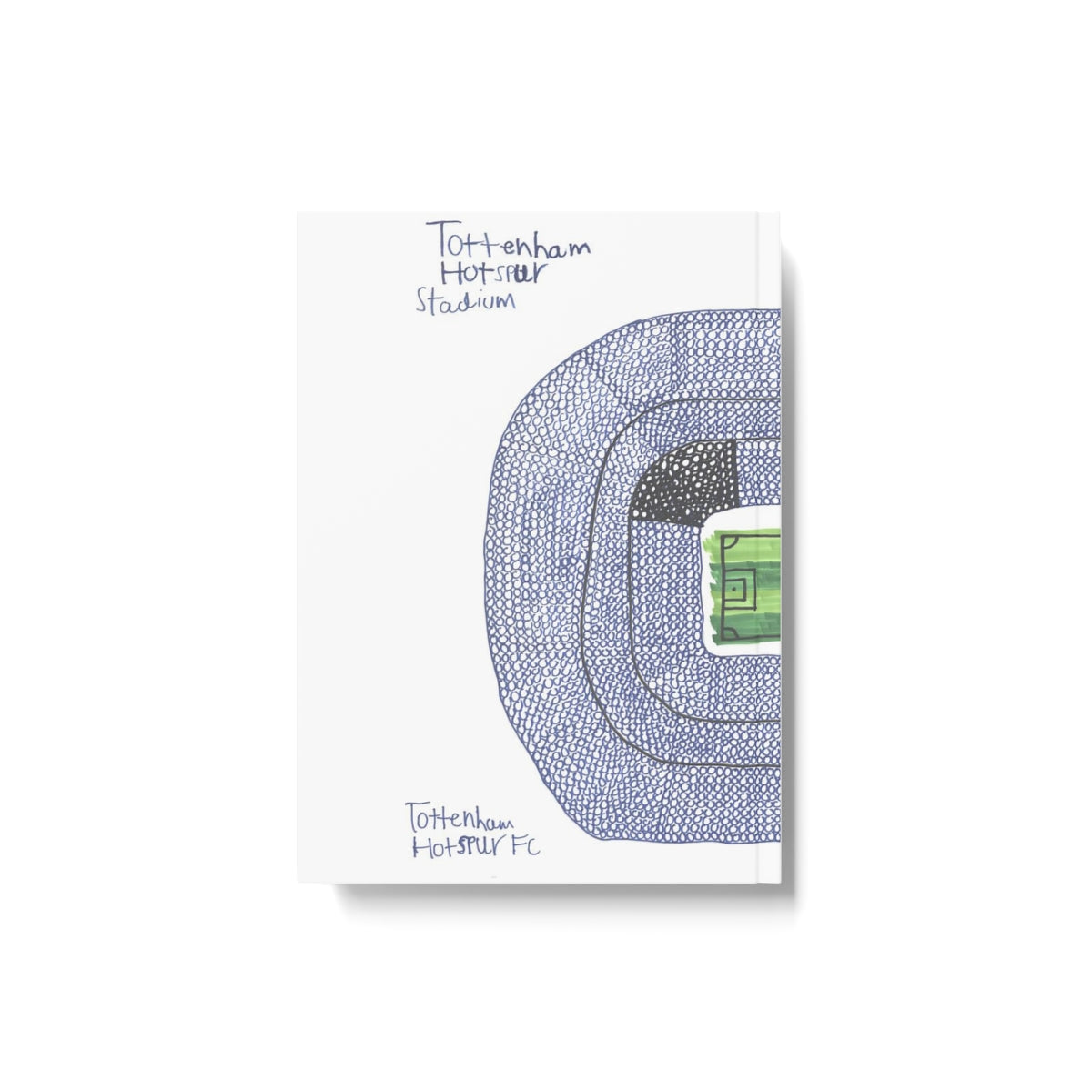 Tottenham Hotspur - Tottenham Hotspur Stadium - Hard Backed Journal