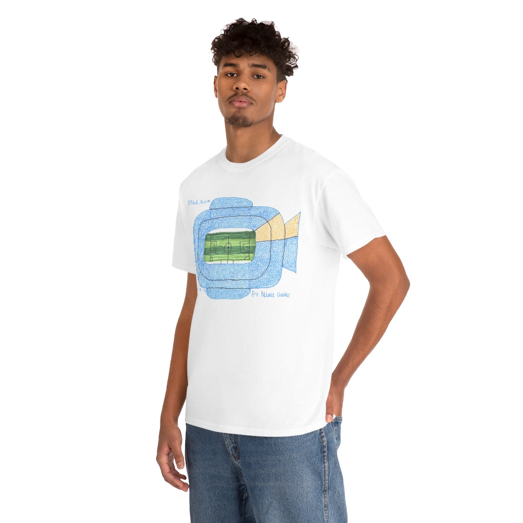 Manchester City - Etihad Stadium - Unisex Cotton T-Shirt