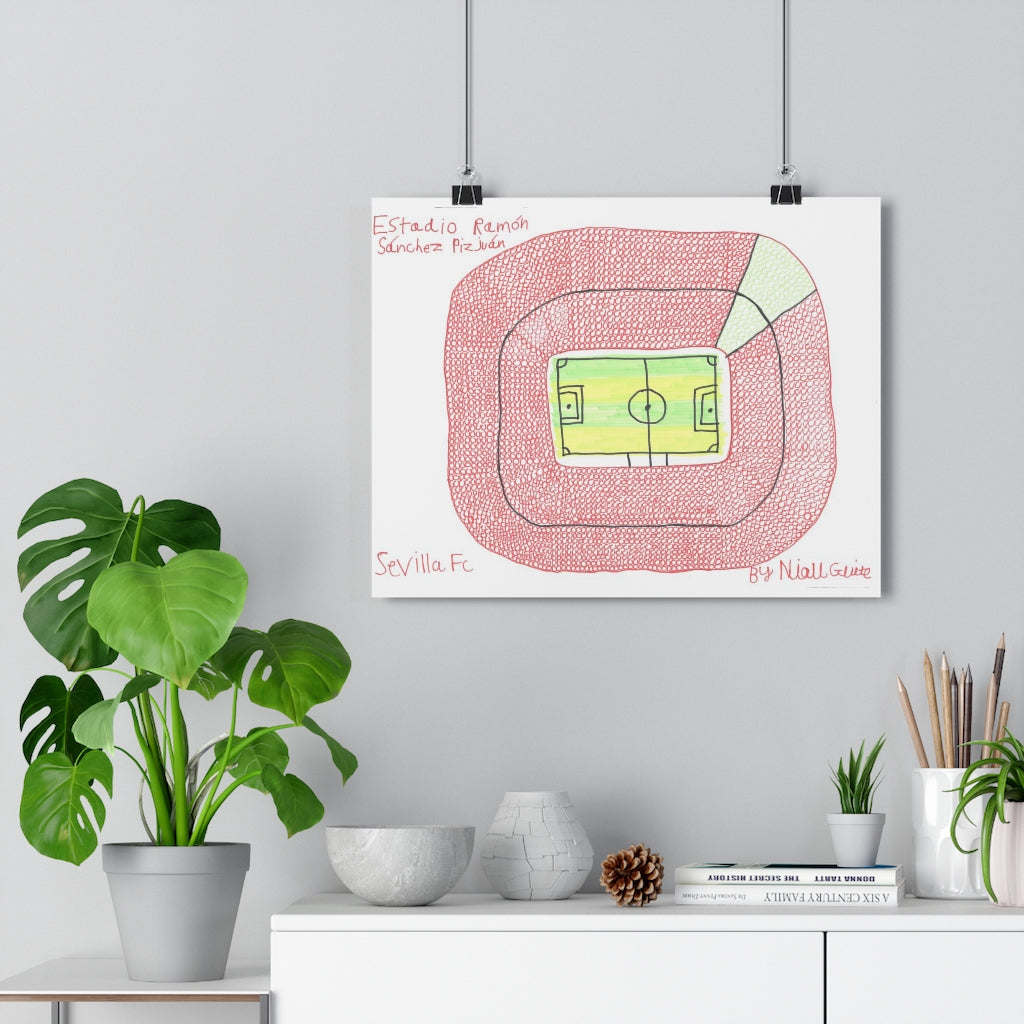 Sevilla - Ramon Sanchez-Pizjuan Stadium - Print