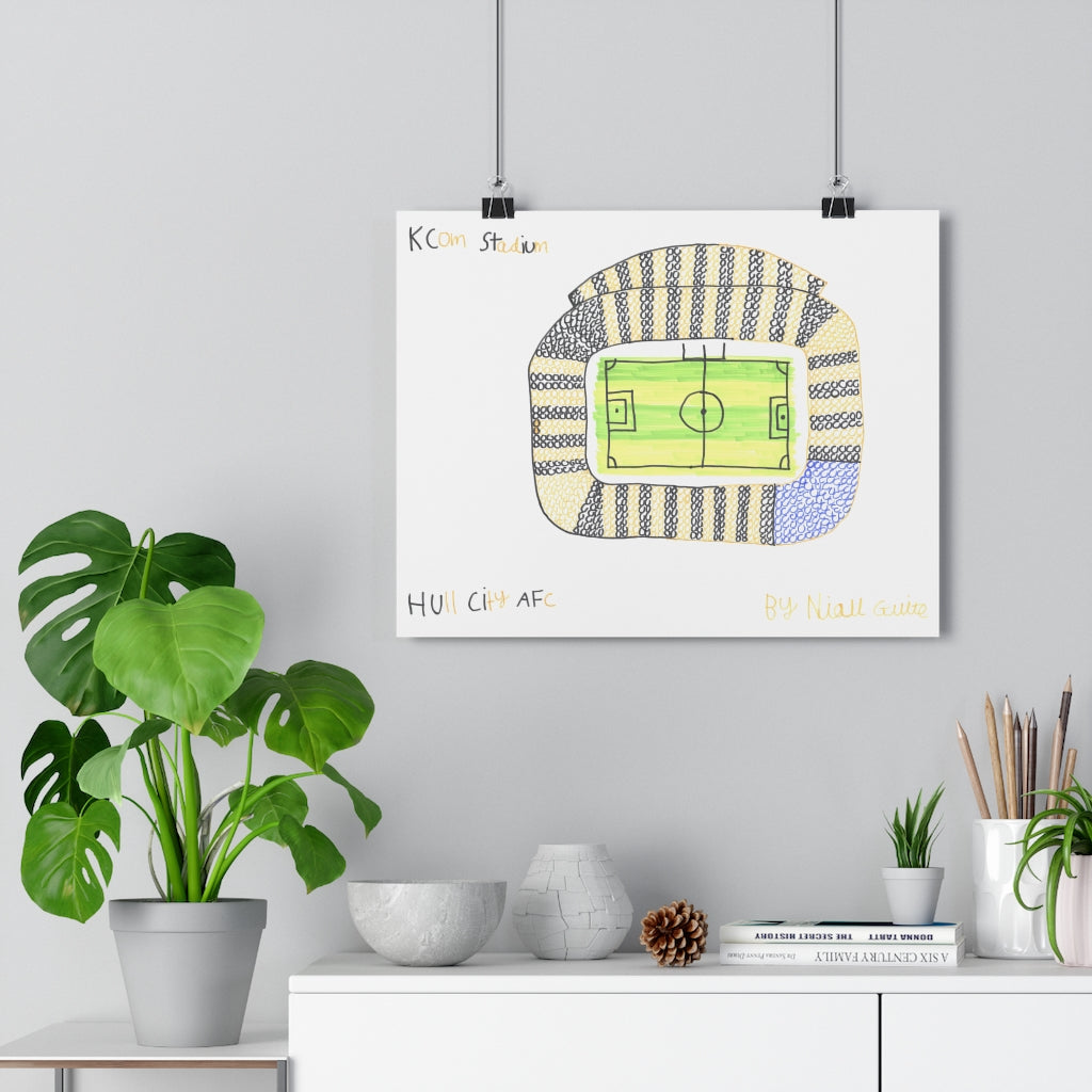 Hull City - KCom Stadium - Print