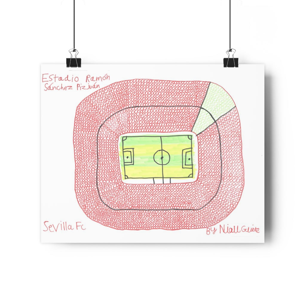 Sevilla - Ramon Sanchez-Pizjuan Stadium - Print