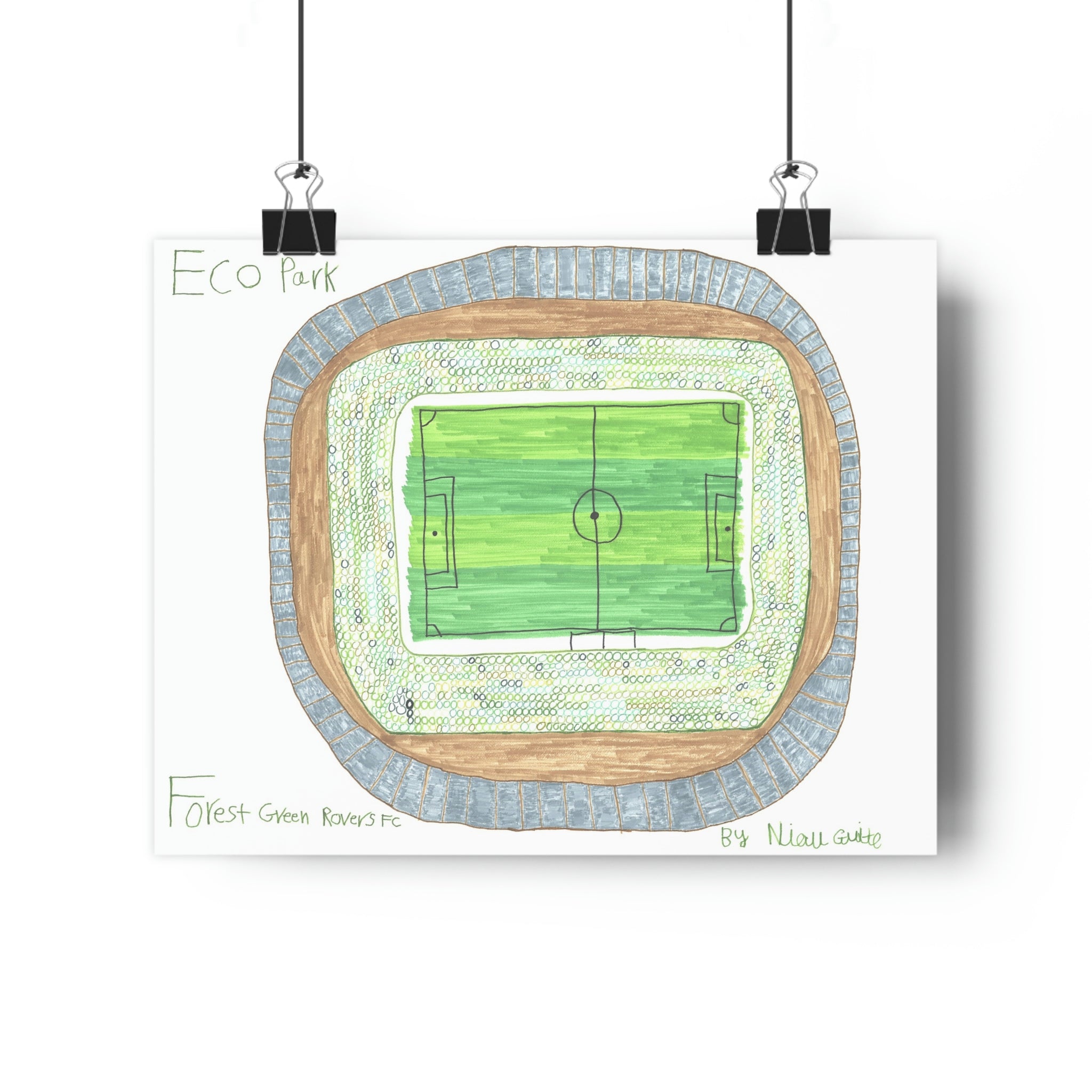 Forest Green Rovers - Eco Park - Print