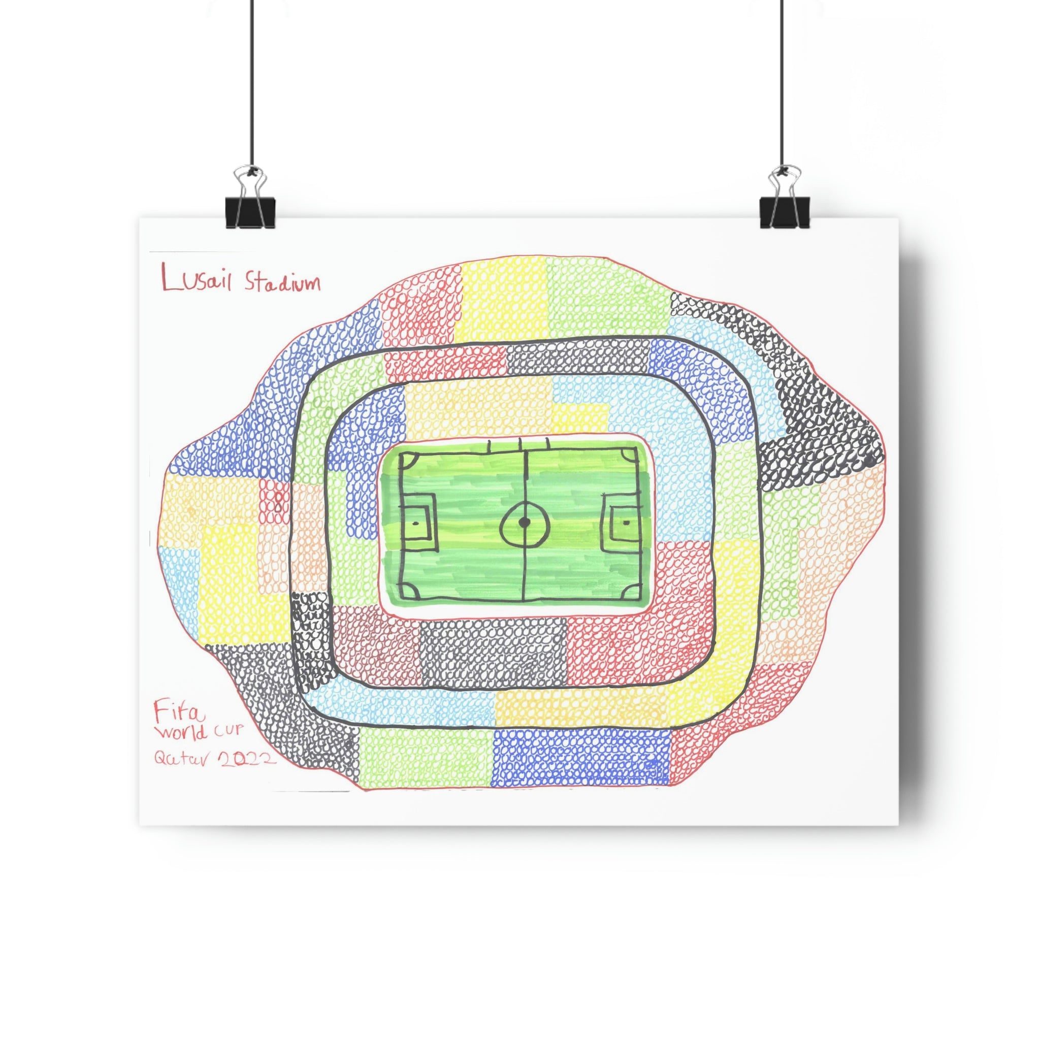 Lusail Stadium - 2022 World Cup Special - Print