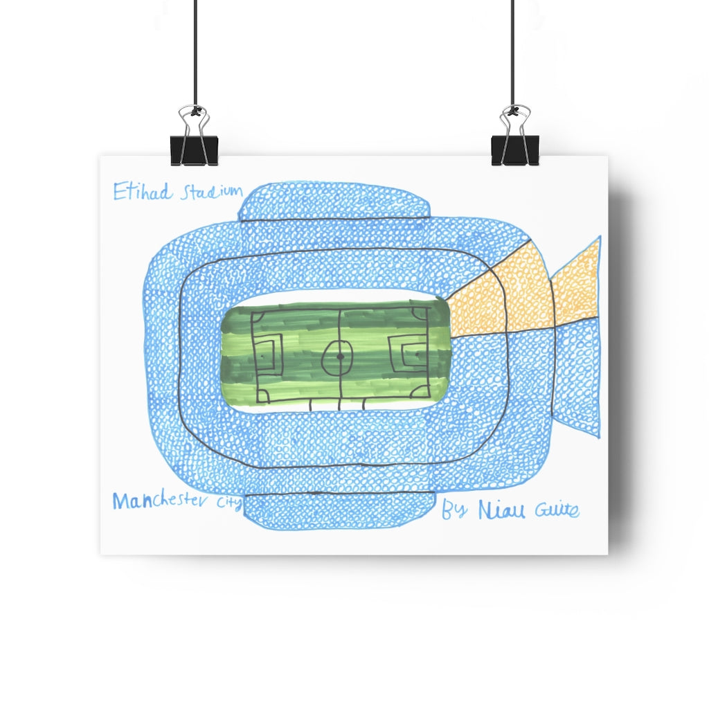 Manchester City - Etihad Stadium - Print